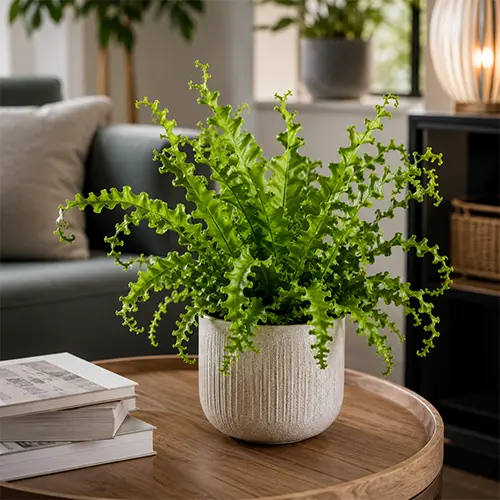 Asplenium Leslie в интерьере