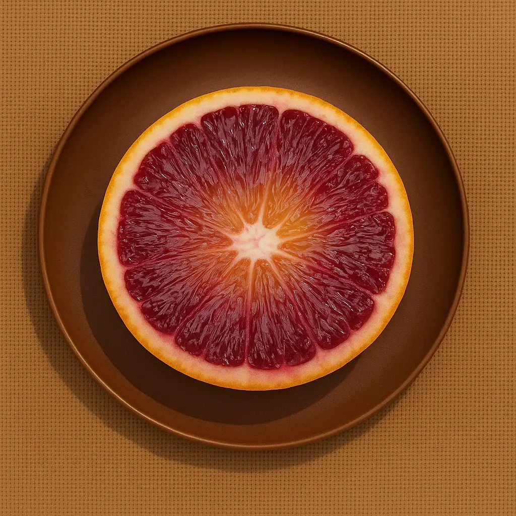 Апельсин Сангвинелли / Orange Sanguinelli — цитрусовое растение, детальное фото
