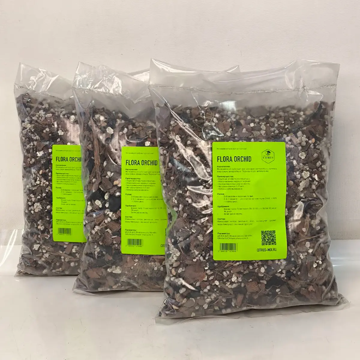 Минеральный субстрат для орхидей HML FLORA ORCHID